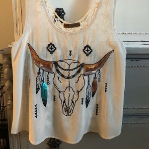 Perfect boho top for summer outings